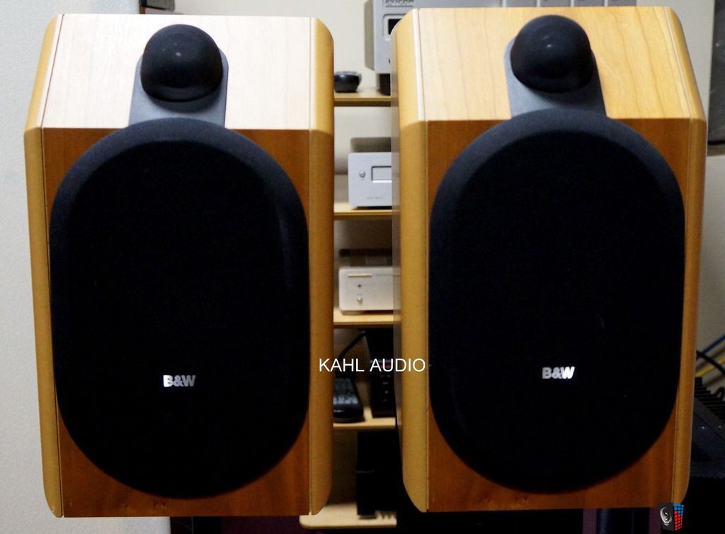 MINT Bowers & Wilkins (B&W) CDM-1 SE Speakers (CHERRY) For Sale