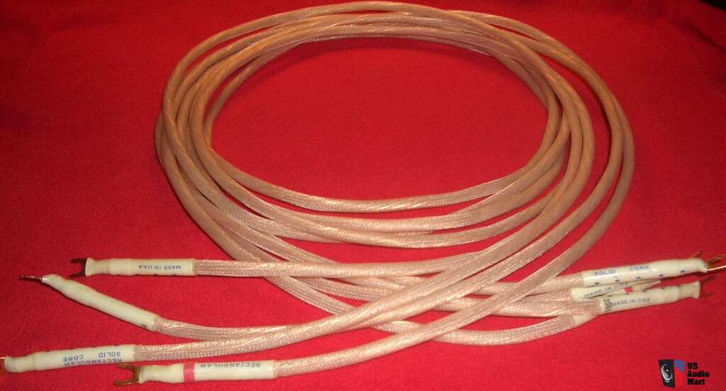 TARA LABS RSC MASTER GEN 2 SPEAKER CABLES 2.5 METER PAIR W/SPADES