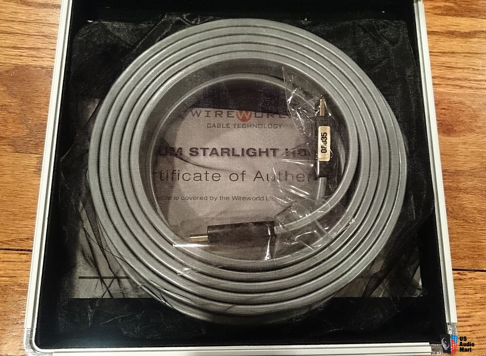 Wireworld Platinum Starlight 6 5.0M HDMI v1.4 OCC Solid SIlver