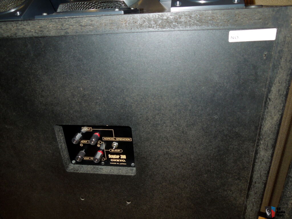 VINTAGE ONKYO SCEPTER 300 AUDIOPHILE STEREO SPEAKERS STUDIO
