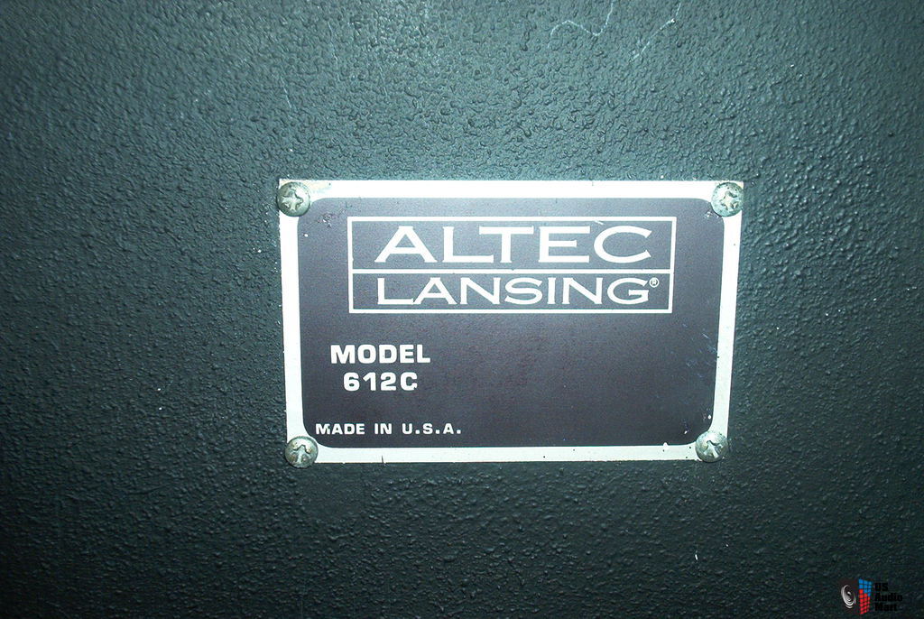 Altec 612c Cabinet with 619-8a Duplex speaker Photo #896985 - US Audio Mart