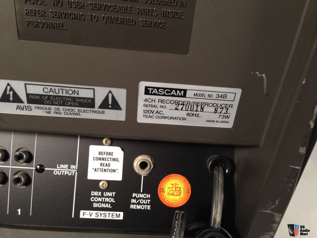 Tascam 34B Reel to Reel Tape Recorder Photo #912405 - Aussie Audio