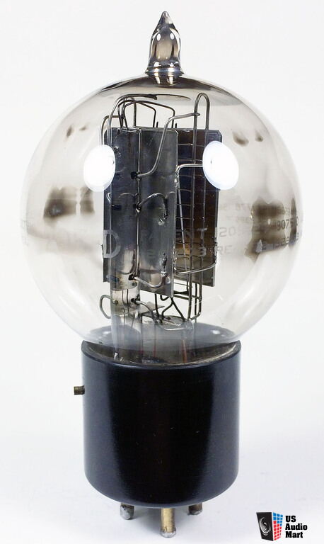 one-tennis-ball-western-electric-205d-vacuum-tube-tests-good-photo