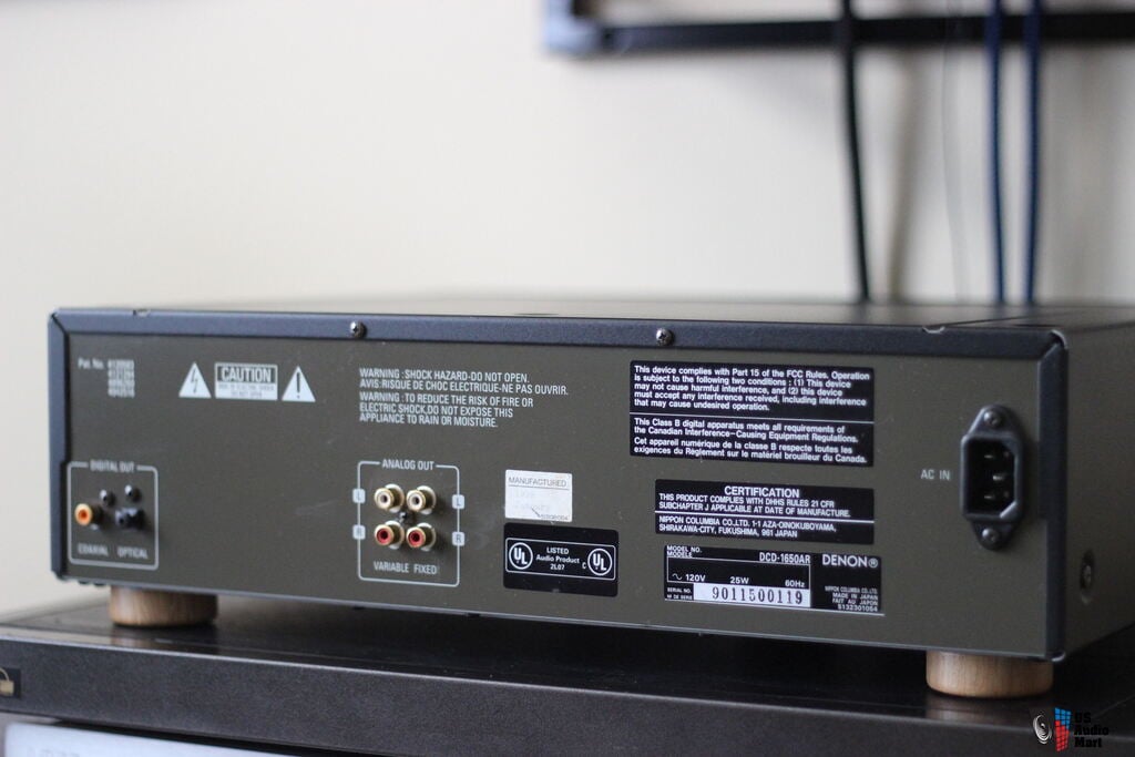 Denon DCD-1650AR Flagship Denon CD player Photo #921551 - US Audio
