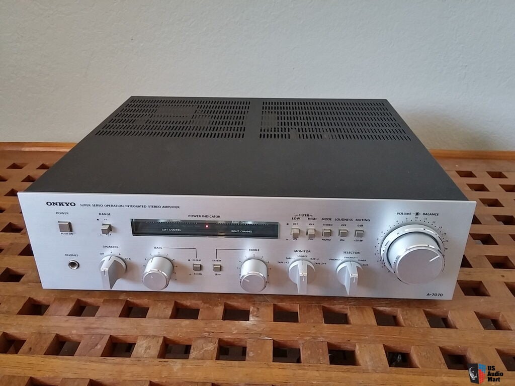 Vintage Onkyo A-7070 integrated servo stereo Amplifier Classic Beauty ...