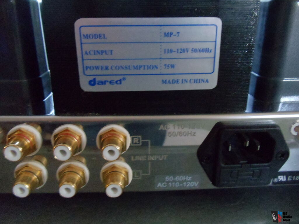 Dared MP-7 6L6 integrated amplifier. New $200+ Tubes, Free