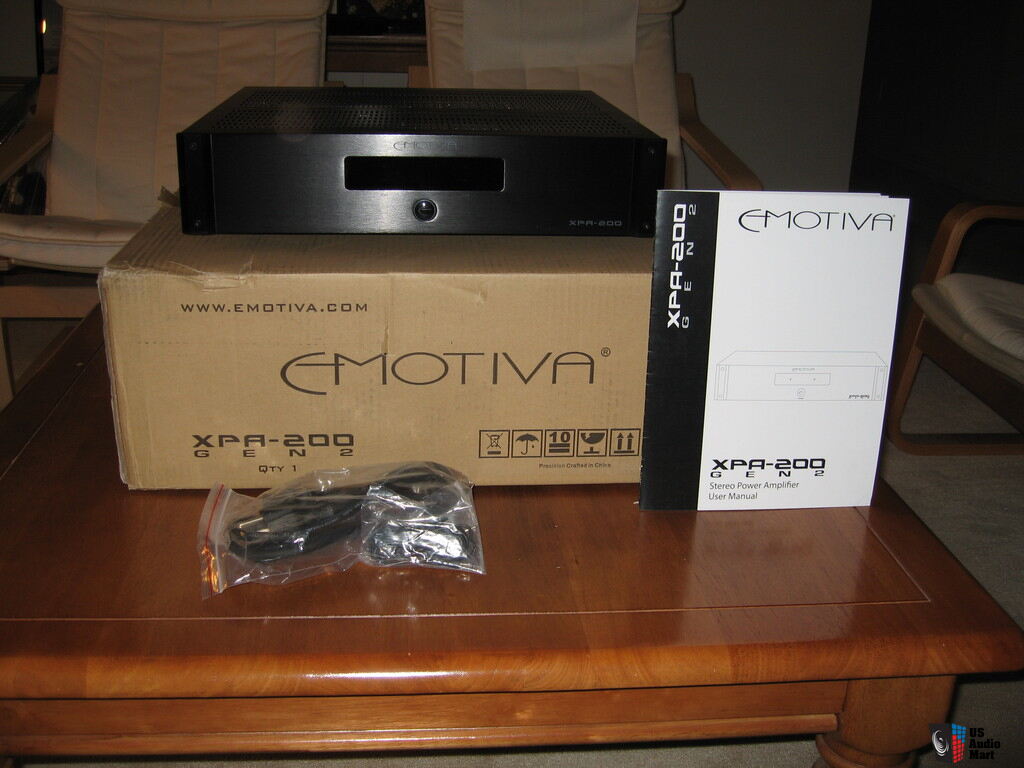 Emotiva XPA 200Gen 2 / **PRICE DROP Photo 981405 US